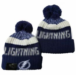 Luxury beanies Lightning Beanie Hockey designer Winter Bean men and women Fashion design knit hats fall Woollen cap jacquard unisex skull Sport Knit hat