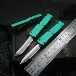 Mini 204P Automatic KNIFE CNC 6061-T6 handle D2 steel blade High Quality Bounty Hunter Camping tactical Micro Cutting tools Knives