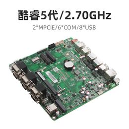 ITX EmbeddedStrial Control Pudownia hosta płyta główna i5 5200U Dual Network Port 6 Port Motherble portu szeregowego