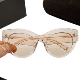 luxury women model round cateye Gradient sunglasses UV400 60t13 Italy bold rim plank 51-24 for prescription glasses GOGGLES fullset design case