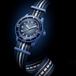 Ocean Watch Biocerâmica Mens Relógio Automático Relógios de Quartzo de Alta Qualidade Relógio de Função Completa Designer Movimento Relógios Edição Limitada Relógios de Pulso