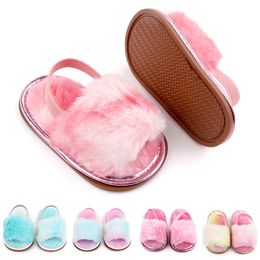 Winter Baby Girls First Walkers Warm Plush Cute Spring Girl Newborn Anti-Slip Rubber Soft Sole Infant Boy Shoes Toddler Crib Shoes