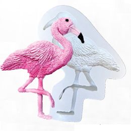 Large Flamingo Cake Mold Animal Silicone Mold for Fondant Chocolate Candy 1221569