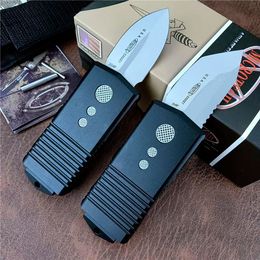 Micro tech Exocet Jedi Knight CA Legal Automatic Knife 204P Blade Aluminium alloy Handle Camping Outdoor Tactical Self-defense Knives UT85 UT88 BM 3400 4600