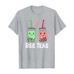 Bes Teas Boba Tea Shirt Adorable Friends Forever Gift T-Shirt234I
