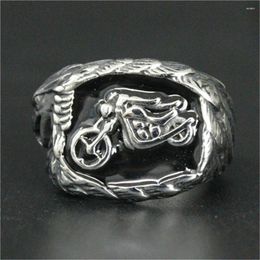 Cluster Rings 3pcs/lot Cool Design Flying Eagle Biker Style Ring 316L Stainless Steel Men Boys Motorcycle