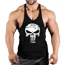 Men's Tank Tops Arrivals Bodybuilding Stringer Top Male Cotton Gym Sleeveless Shirt Men Fitness Vest Singlet Sportswear Worko332u