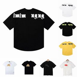 Designer T shirts Summer Fashion Mens Womens Hip Hop Plus Size T-Shirts Long Sleeve Palms Tops Luxury Graphic Tees Clothing Short 273T