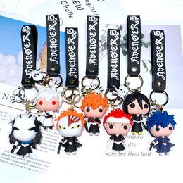 Cartoon anime Death Comes Keychain Car Keychain Pendant Bag Pendant Gift