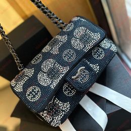 7A Crossbody Full Diamond Decorative Tote Backpack S Handbags Designer Women Bag Brand New Backpack