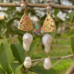 Dangle Earrings Temperament Pearl Fish-shaped For Woman Party Accessories