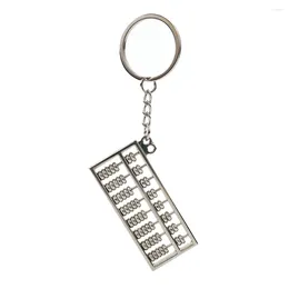 Keychains Cute Abacus Pendant Keychain Creative Key Ring Holder Kid Gift Trinkets Accessory Jewellery Chain For Car Keys Decoration