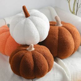 Plush Pillows Cushions 20cm Funny Pumpkin Pillow Creative Specialshaped Sofa Cushion Halloween Decoration Cute Children Toys 231013