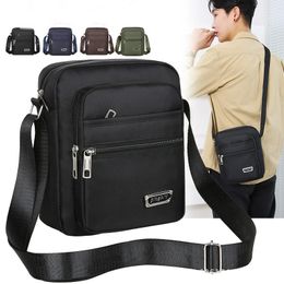 Waist Bags Brand Men Crossbody Male Nylon Shoulder Boy Messenger Man Handbags for Travel Casual Large Satchel Grey 231013