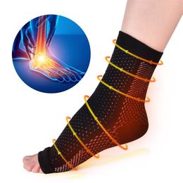 Pain Relief Foot Compression Socks Anti-fatigue Ankle Heels Sleeves Support Sport Men's290I
