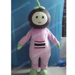 Performance Mangosteen Mascot Costume Top Quality Halloween Fancy Party Dress Cartoon Character Outfit Suit Carnival Unisex Outfit