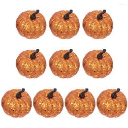 Decorative Flowers Mini Pumpkins Decorating Foam Artificiales Para Halloween Ornament Autumn Decorations