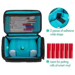 Storage Bags Carrying Bag For Cricut Joy Portable With Adhesive Adjustable Straps Handle Tote Case