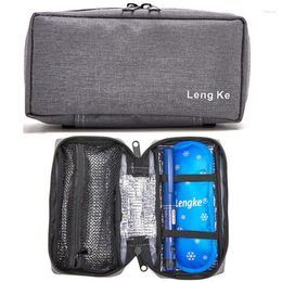 Storage Bags Portable Refrigerated Bag Ice Cooler Diabetic Insulation Travel Box Aluminum Foil Ba