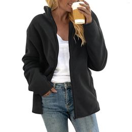 Women's Jackets Winter Coat Jacket For Womens Fleece With Charging Pocket Autumn Cardigan