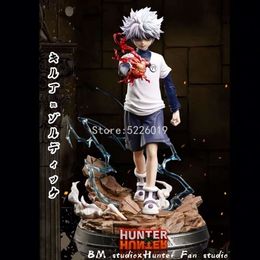 Finger Toys 27cm Hunter X Hunter Anime Figure Gon Freecss & Killua Zoldyck Action Figure Gon Freecss Figure Killua Zoldyck Figurine Toys