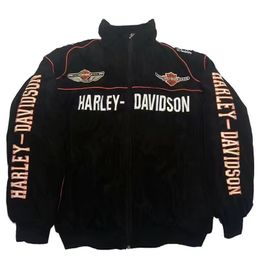 AF1 F1 Formula One Racing Jacket F1 Jacket Autumn And Winter Full Embroidered Cotton Clothing Spot Sales tre