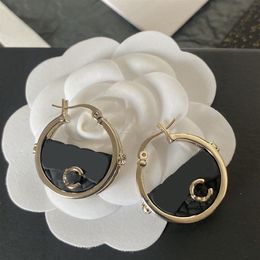 2023 Designer Hoops Luxury Women Earings Womens Designer Hoop C Letter Earring Bracelet Necklace Sets Designers Jewelry Earrings S187F