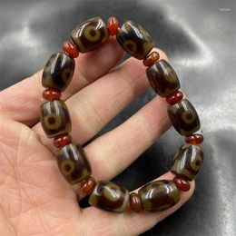 Strand Three-Eye Tibet Beads Bracelet For Men And Women