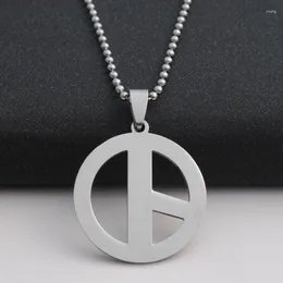 Pendant Necklaces Gift Stainless Steel Chinese Word Character Love Necklace Couple Logo Passion Text Permanent Sweetheart Symbol Jewelry