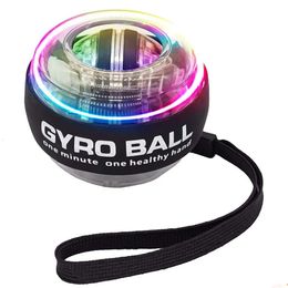 Power Wrists LED Powerball Gyroscopic Power Wrist Ball Self-starting Gyroball Arm Hand Muscle Force Trainer Exercise Strengthener 231012