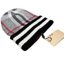 Hats Scarves Sets Leopard Men Beanie Brand Winter Warm Beanies European American Double-Layer Folded Knit Women Woolen Hat 23