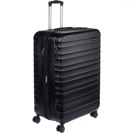 Suitcases On Wheels 28-Inch Hardside Spinner Travel Suitcase Luggage Bags Black