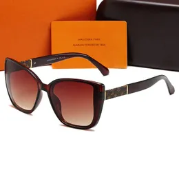 Designer Sunglasses For Women and Men Fashion UV 400 Letter Big Leg Double Beam Frame Outdoor Brands Design Alloy Diamond Sunglasses