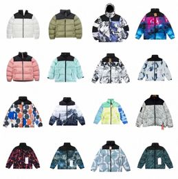 north Designer down coat Mens womens parka Outdoor thermal puffer jacket printed face coat I7aE#