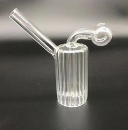 Mini Glass Bongs Dab Rigs hookah With Glas Bowl small Bubbler Beaker Bong Water Pipes Oil Rig