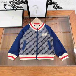 luxury baby clothes designer Kids Coats fashion Child Jacket Size 100150 CM Letter grid full print Baby Autumn clothing overcoat for boys Aug3