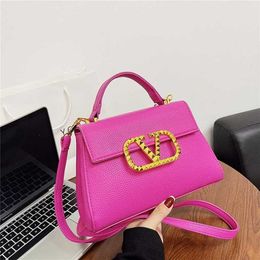 90% off outlet store Bag Women's New Simple Fashion Candy Color Handheld One Shoulder Crossbody Small Square Tidy number 7452