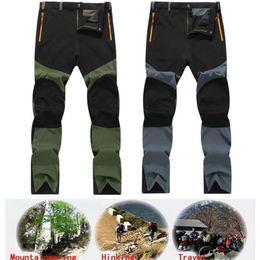 Mens Fashion Trousers Tactical Waterproof Cargo Hiking Skiing Climbing Combat Long Pants280Q