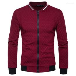 Men's Jackets 2023 Fashion Sports Zipper Casual Long Sleeve Slim Fit Jacket