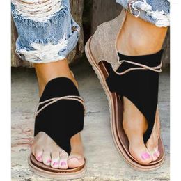 Sandals Women Flat Summer Breathable Leisure Boots Shoes Beach Leather Retro Gladiator Sandalias De Mujer Verano 2023