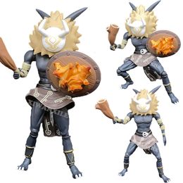 Finger Toys 18cm Figma Genshin Impact Hilichurl Anime Figure Figma #548 Genshin Impact Mona Action Figure Collectible Model Doll Toys Gifts