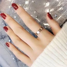 Girl engagement rings for woman love hip hop fashionable bague homme personality vintage heart promise anniversary designer luxury278q