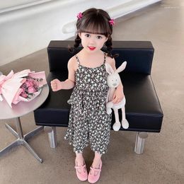 Clothing Sets Girls Summer Clothes Floral Pattern Tshirt Short For Casual Style Kids Tracksuit