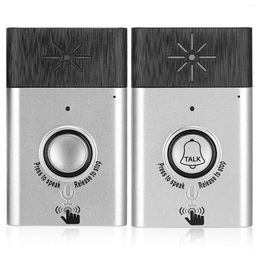 Doorbells Door Bell Alarm Smart Wireless Voice 2-Way Intercom Doorbell Access Control System Home Security