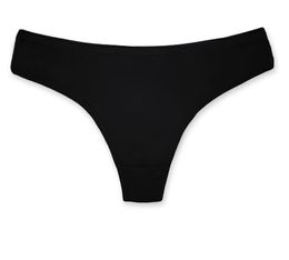 European and American cotton solid color thong for women