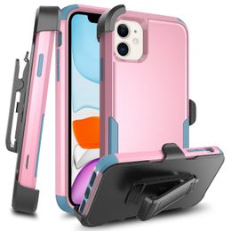 Commuter 3 in 1 Heavy Duty Adventurer Phone Cases for iPhone 15 Pro Max 14 Plus 13 12 Samsung A14 A54 A53 5G Defender Rugged Kickstand Shockproof Cover with Belt Clip