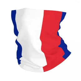 Scarves Flag Of France Bandana Neck Cover Printed French Balaclavas Mask Scarf Multifunctional Headband Fishing For Men Women Adult