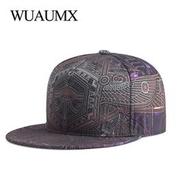 Ball Caps Wuaumx Fashion Summer Baseball Cap For Men Women Hip Hop Hat Sport Skateboard Flat ed Bone Casquette homme 231016