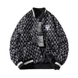 Men's Jackets Spring and Autumn Men's Jackets New Korean Trends Handmade Bomb Jackets Thin Loose Baseball Couples Japanese Street Men's Fashion x1016