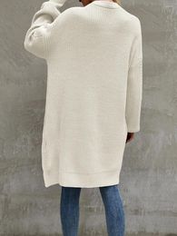 Women's Knits Women S Knit Cardigan Casual Long Sleeve Cable Open Front Loose Sweaters Coat Outwear